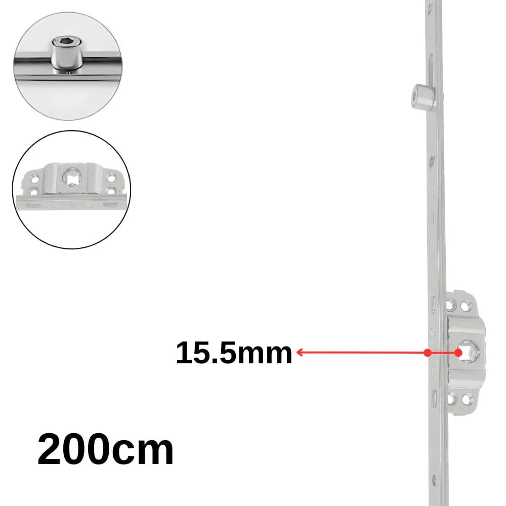 Endow 2000 mm Tek Açılım İspanyolet Saç Gövde Sk4