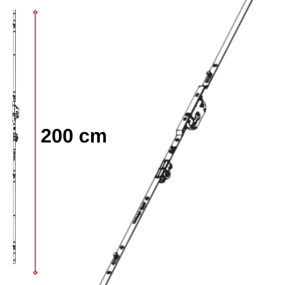 Endow 2000 mm Barelli Sürme İspanyolet Zamak