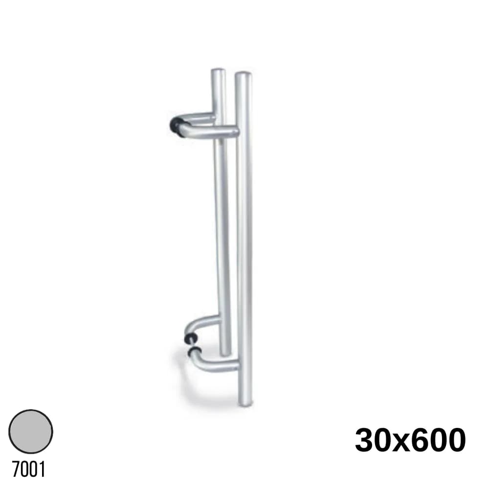 Köşeli H Kol 30X600 mm Eloksal