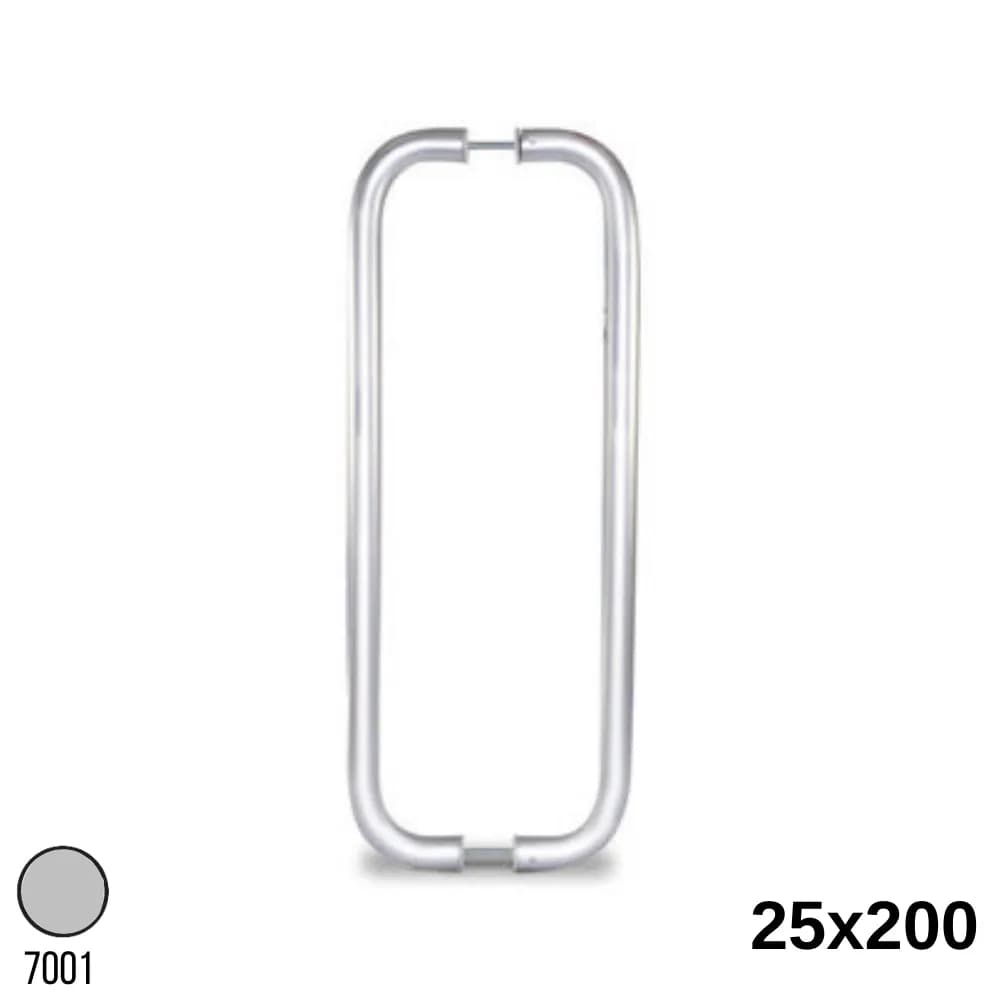 U Çekme Kol 25X200 mm Eloksal