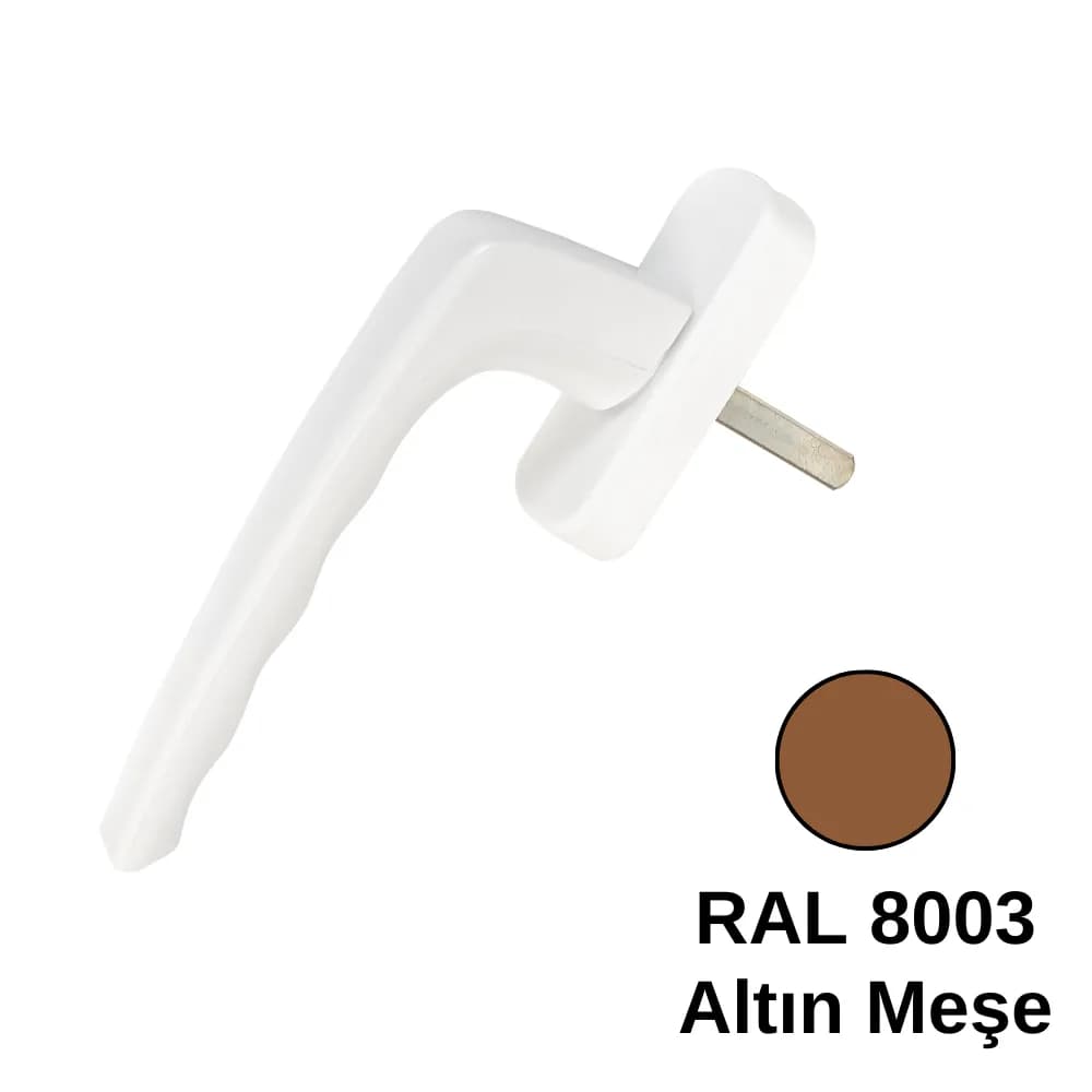 Endow Alüminyum Pencere Kolu Açık Kahve ( Altınmeşe)
