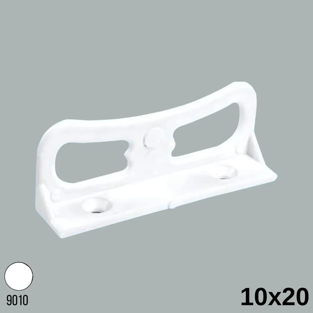 Sineklik Tutma Kulp 10*20 Beyaz 100 Ad.