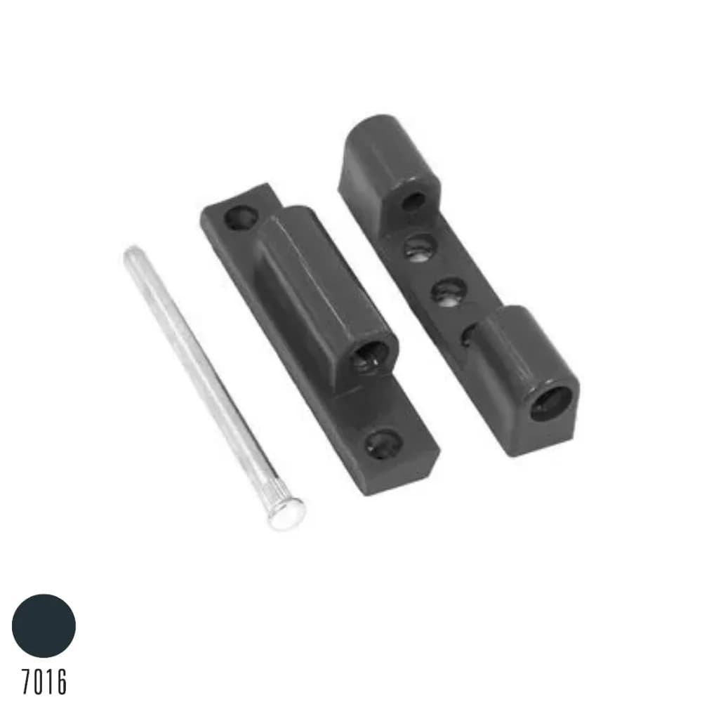 Uğur Kalıp 90 mm Plastik Pencere Menteşesi Ant.Gri