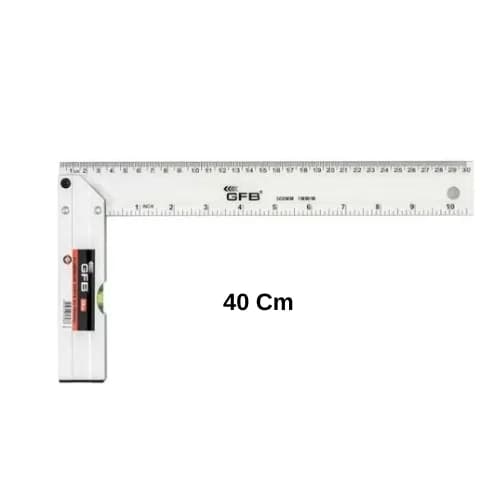 Alüminyum Gönye Su Terazisi 40 cm (5552)