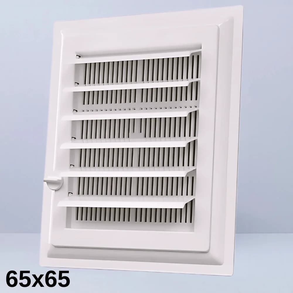 65X65 Plastik WC Banyo Menfezi - Beyaz