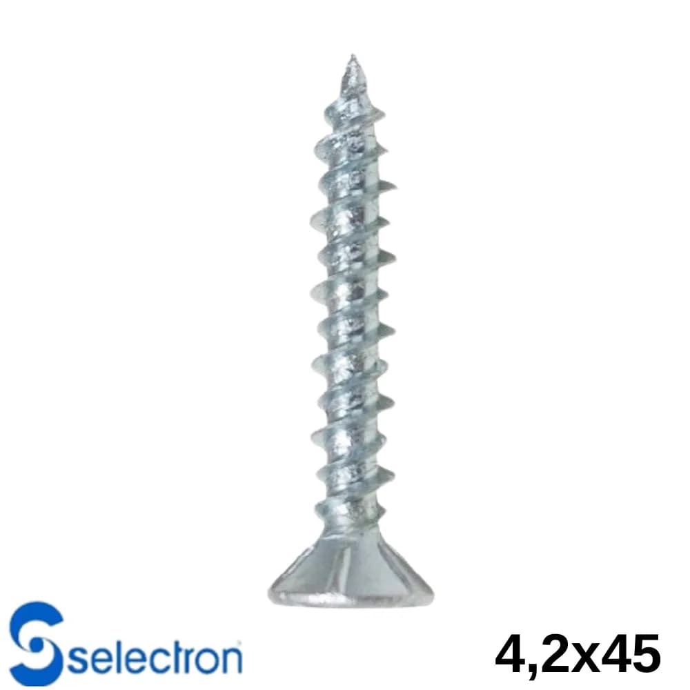 Selectron 4,2X45 Yıldız Havşa Başlı Seyrek Vida 750 Ad.