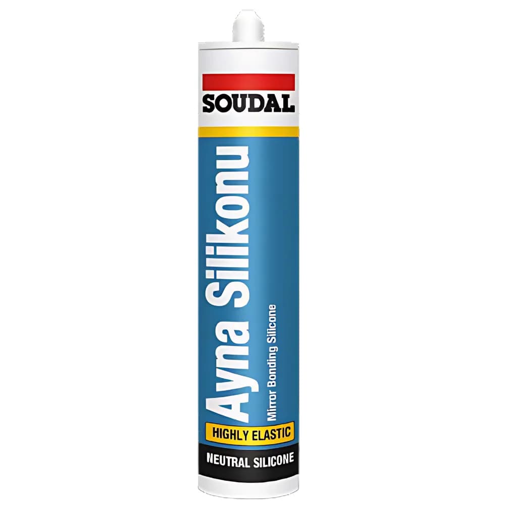 Soudal Ayna Silikonu Şeffaf 280 ml 160046