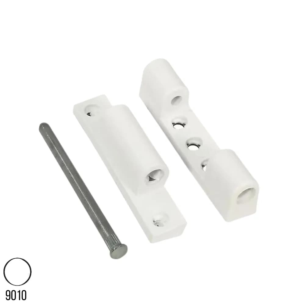 Uğur Kalıp 90 mm Plastik Pencere Menteşesi Beyaz