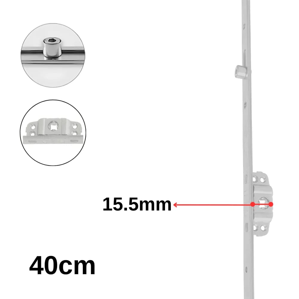 Endow 400 mm Tek Açılım İspanyoleti Saç Gövde Sk2