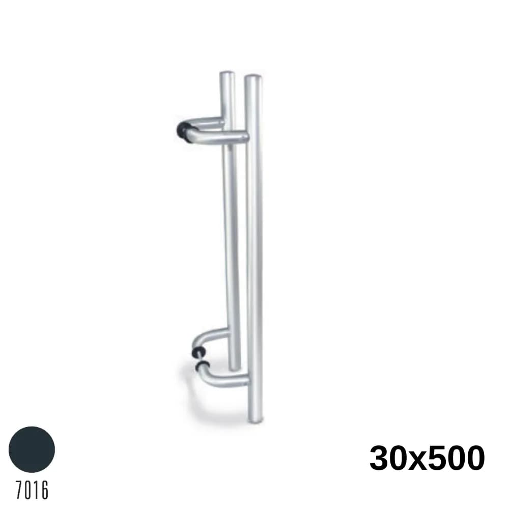 Köşeli H Kol 30X500 mm Ant.Gri
