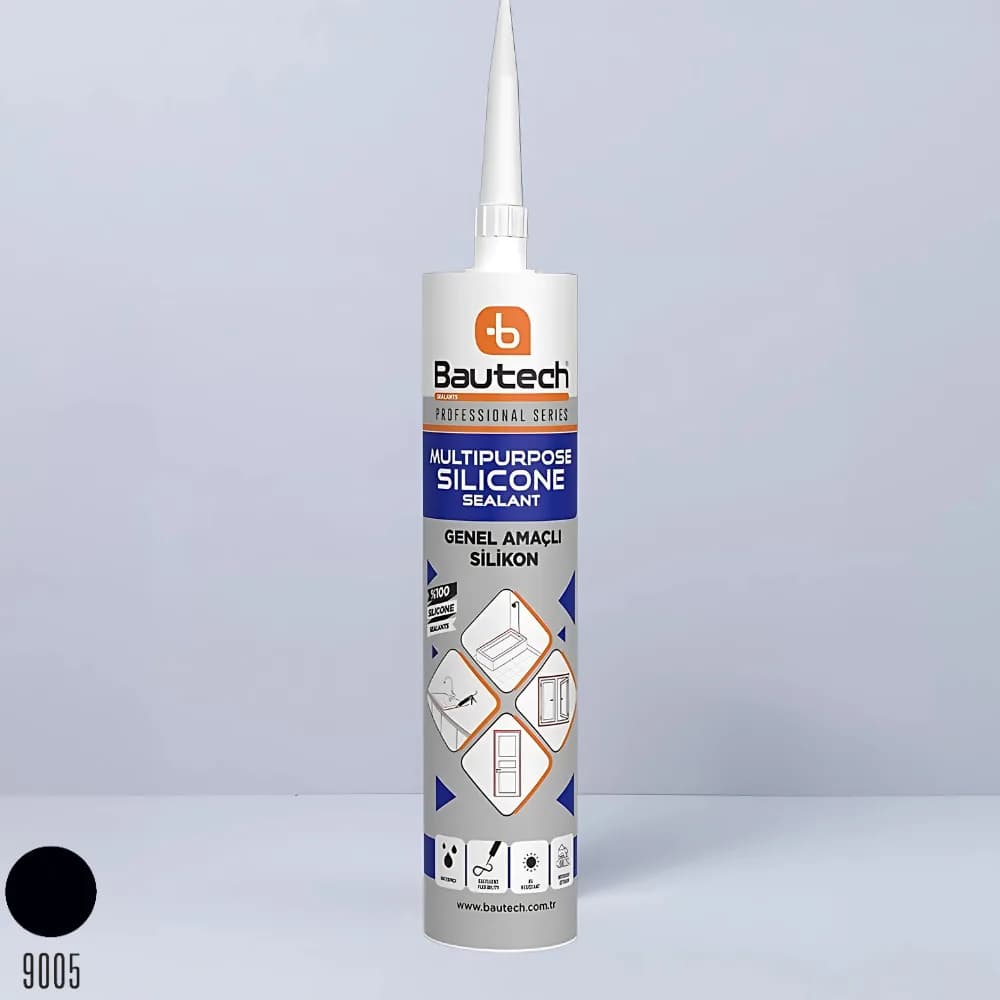 Bautech Silikon 280 gr Siyah