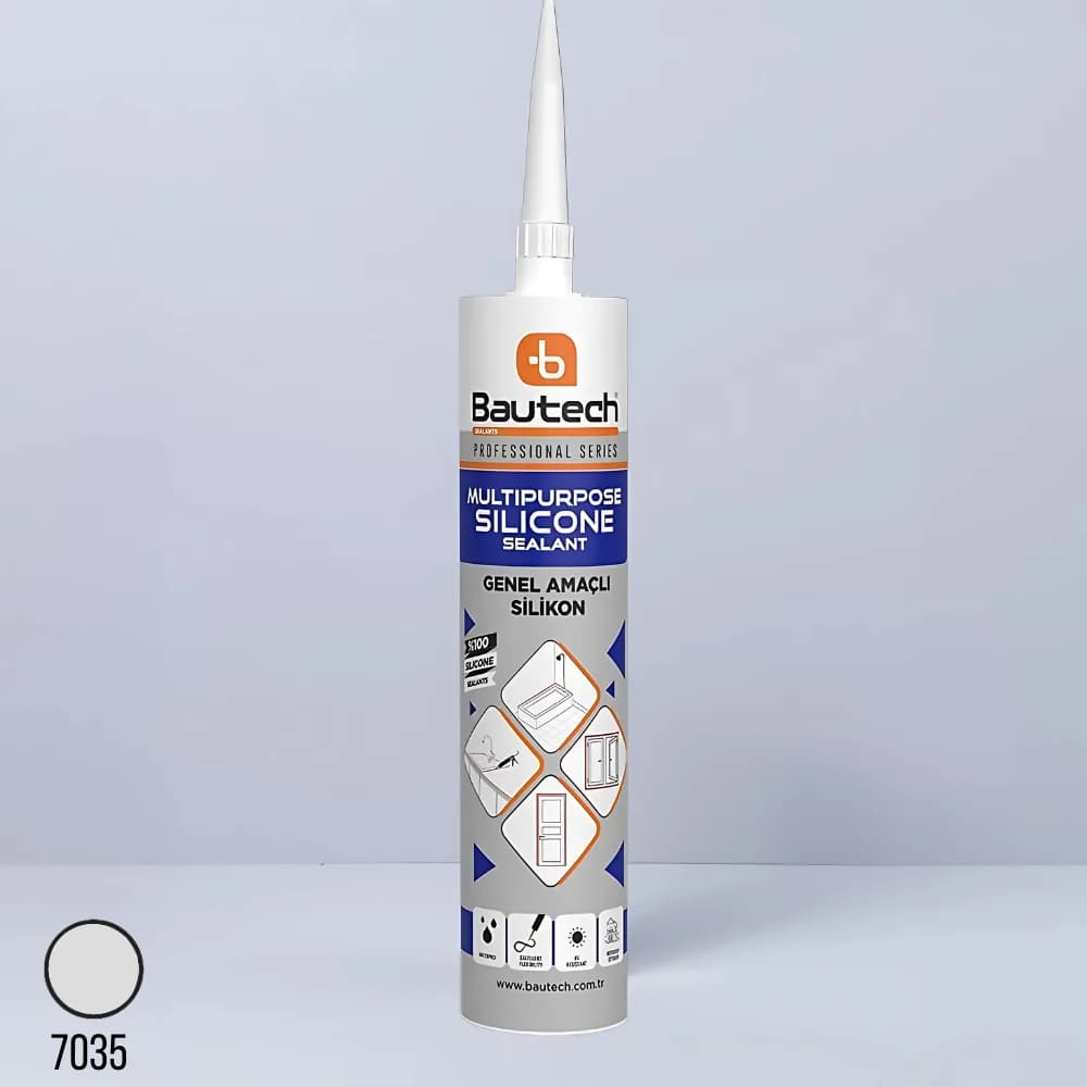 Bautech Silikon 280 gr Gri