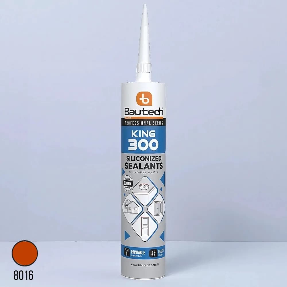 Bautech Silikonize Mastik 500 gr Maun