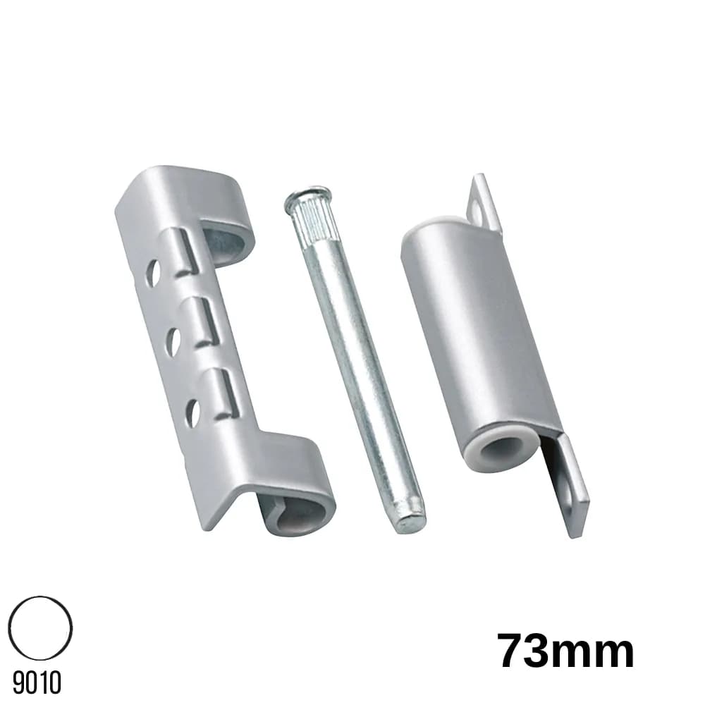 Kale Çelik Menteşe 73 mm Merkezlemesiz Beyaz 1-20004-00-008