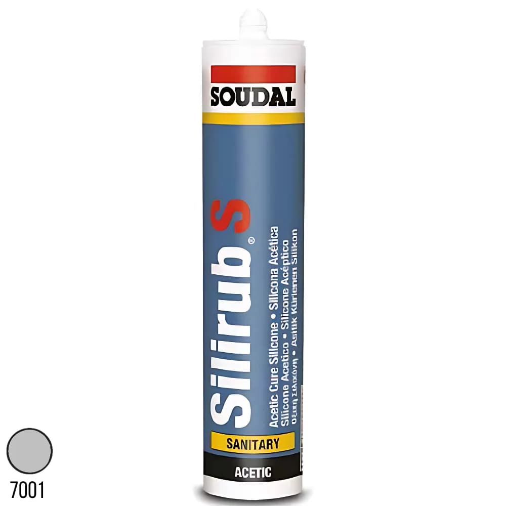 Soudal Silirub S Alüminyum Gri 280 ml 404026