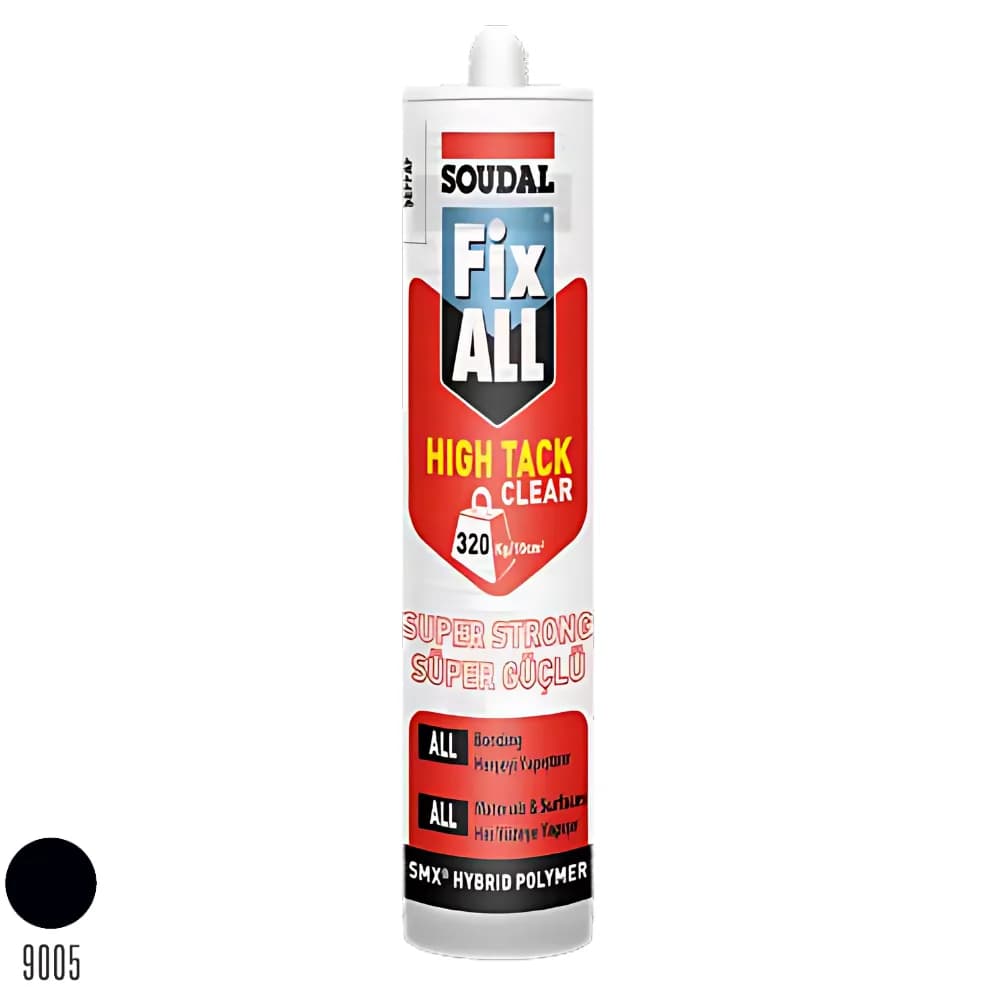 Soudal Fix All High Tack Siyah 290 ml 100272