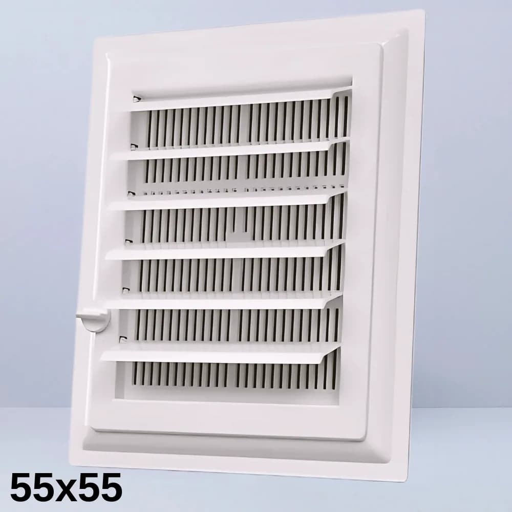 55X55 Plastik WC Banyo Menfezi - Beyaz