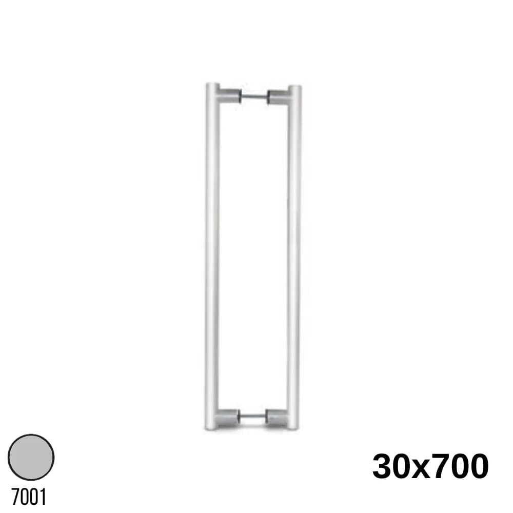 H Kol 30X700 mm Eloksal