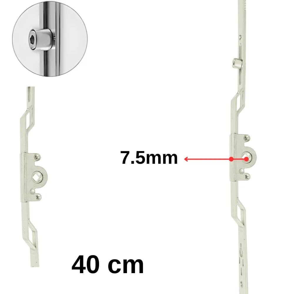 Endow 400 mm Rampalı - Göbekli İspanyolet 7,5 Eksen