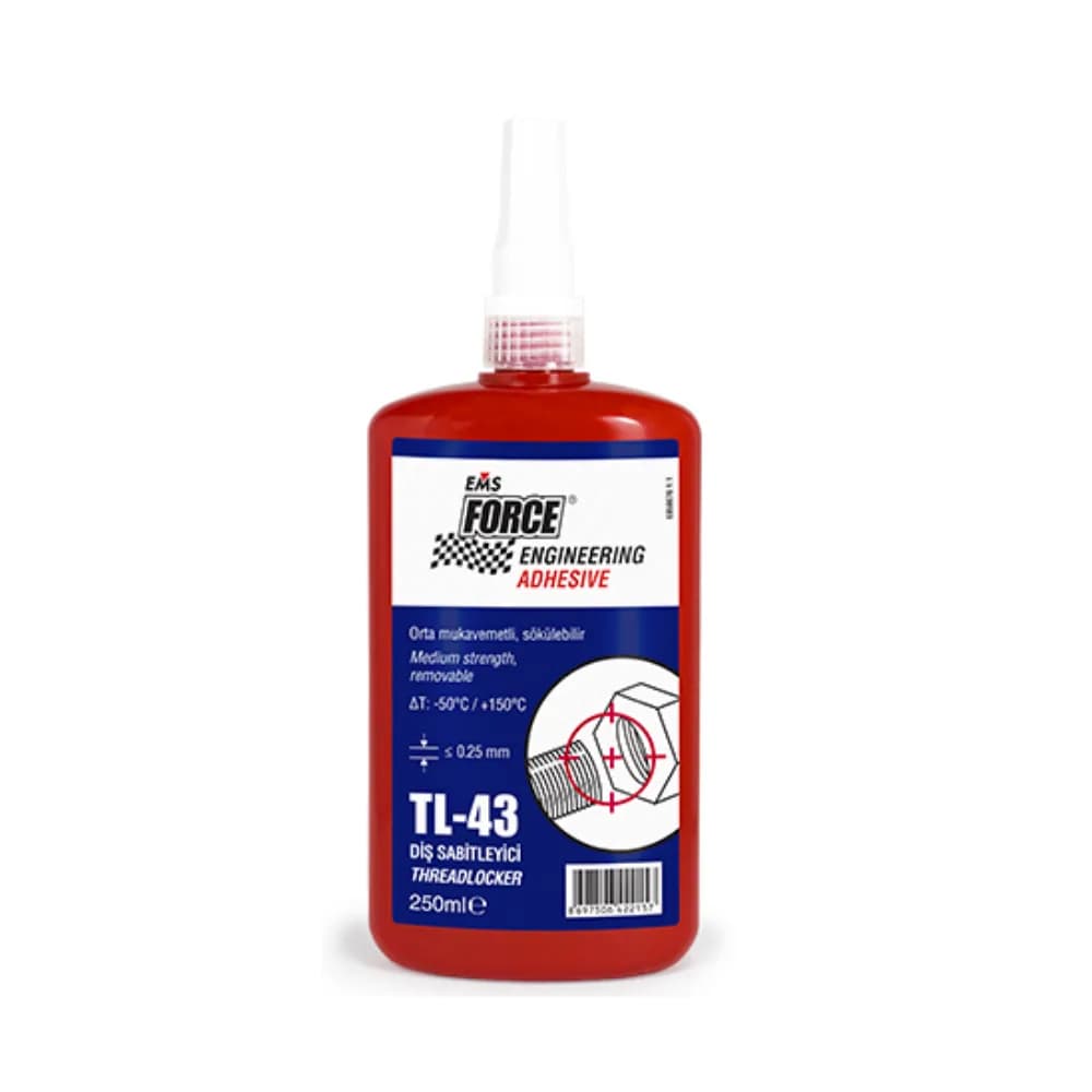 EMS Force Tl-43 250 ml Civata Sabitleme (Orta Kuvvet)