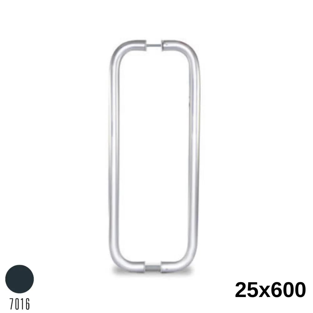 U Çekme Kol 25X600 mm Ant.Gri
