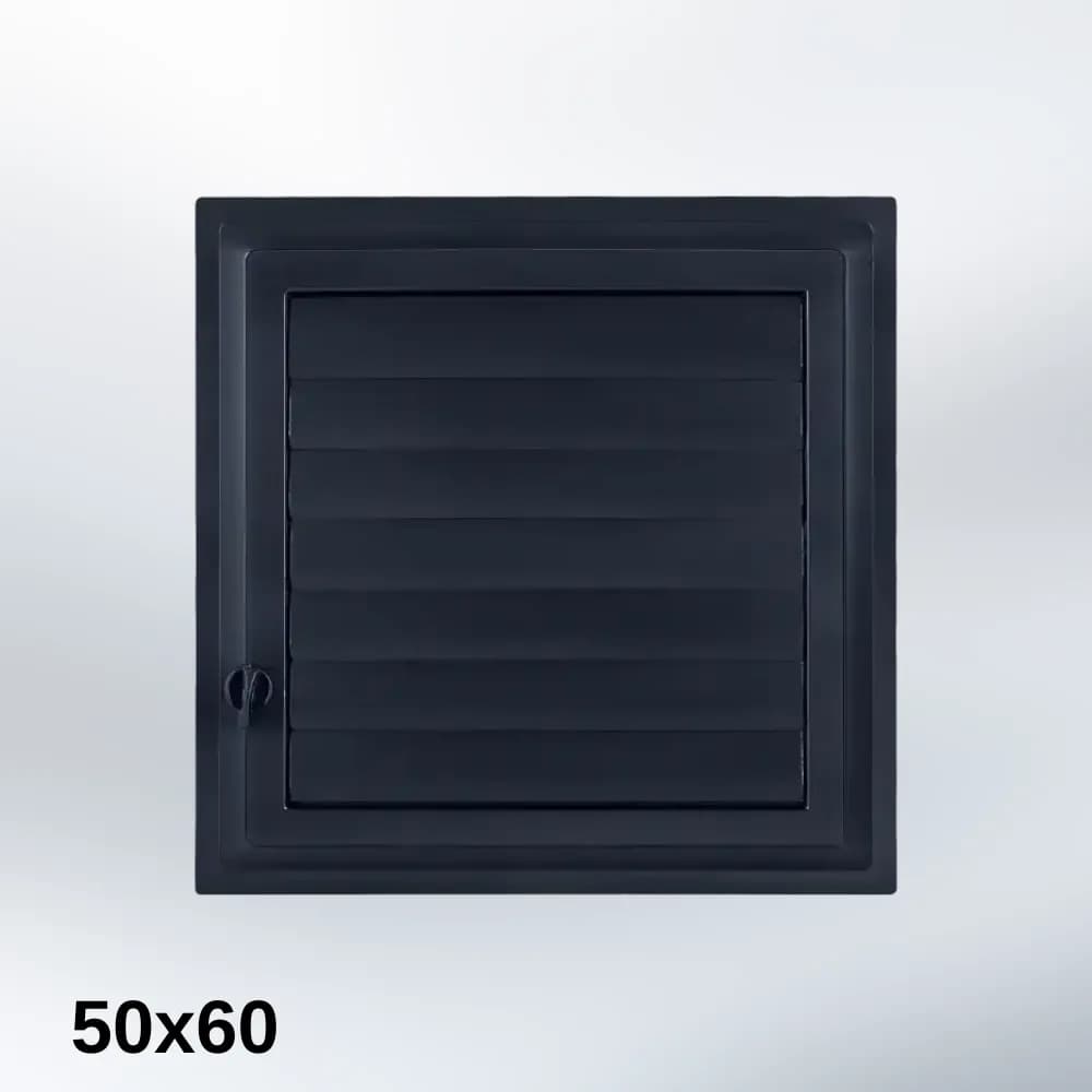 50X60 Plastik WC Banyo Menfezi - Antrasit