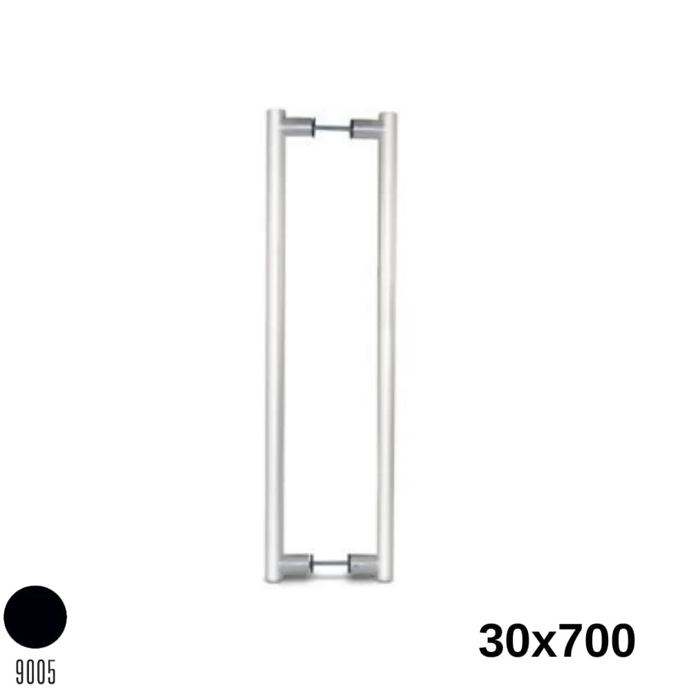 H Kol 30X700 mm Siyah