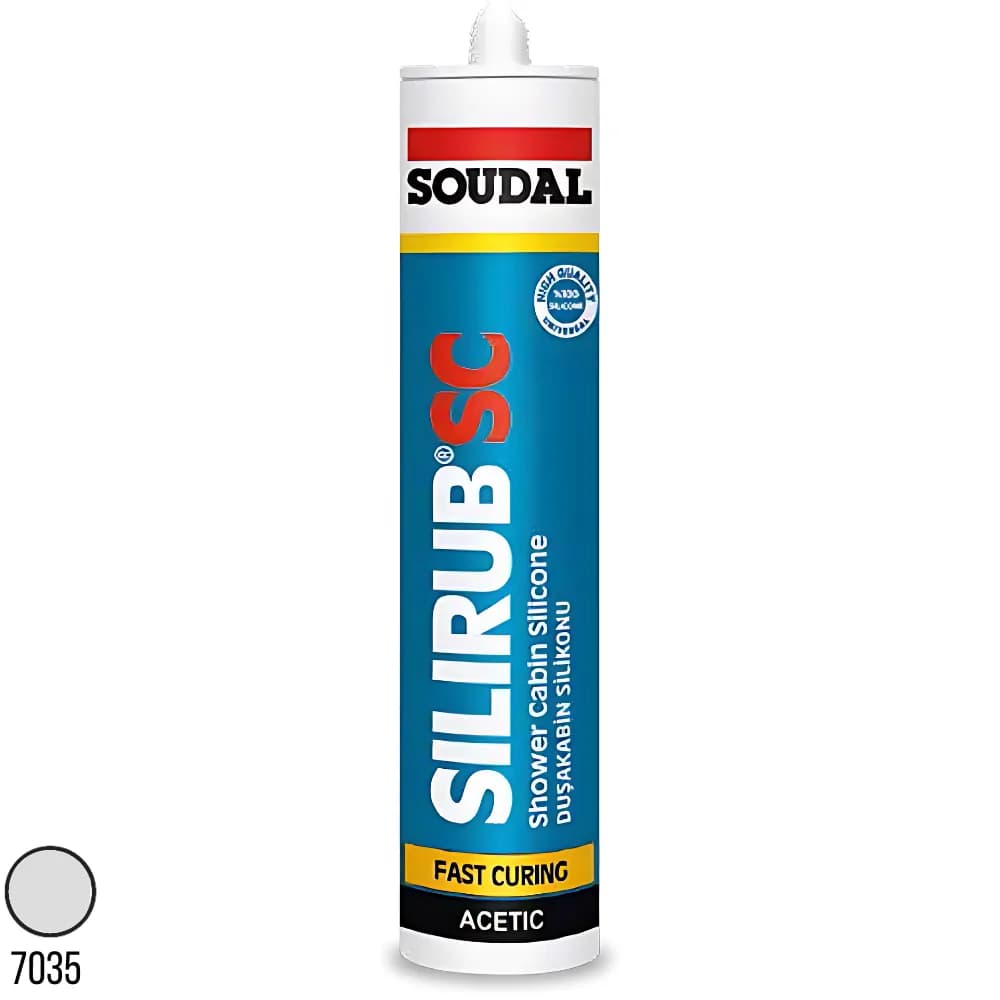 Soudal Silirub Sc Duşakabin Silikonu Şeffaf 280 ml 4177982