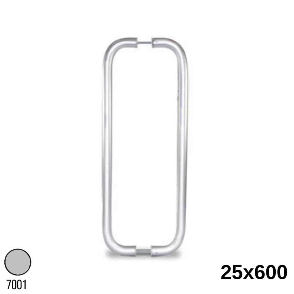 U Çekme Kol 25X600 mm Eloksal