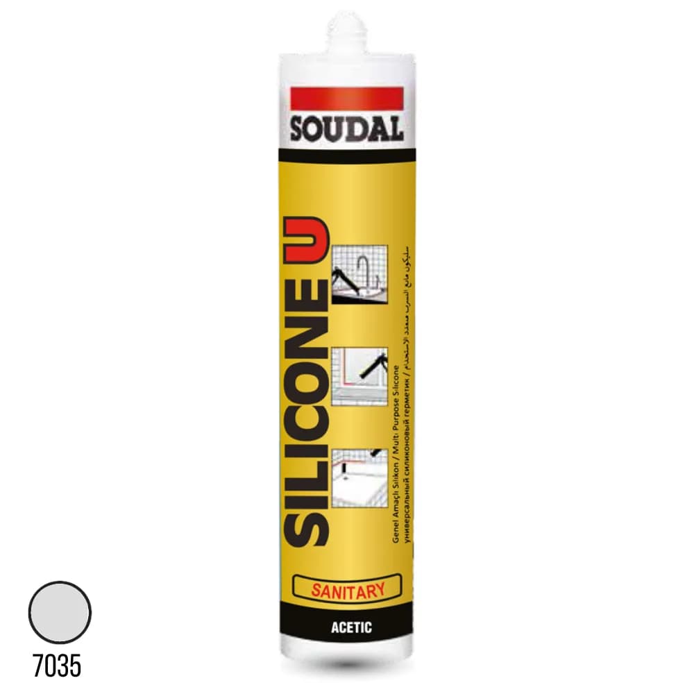 Soudal Silicone U Şeffaf 280 gr 405021