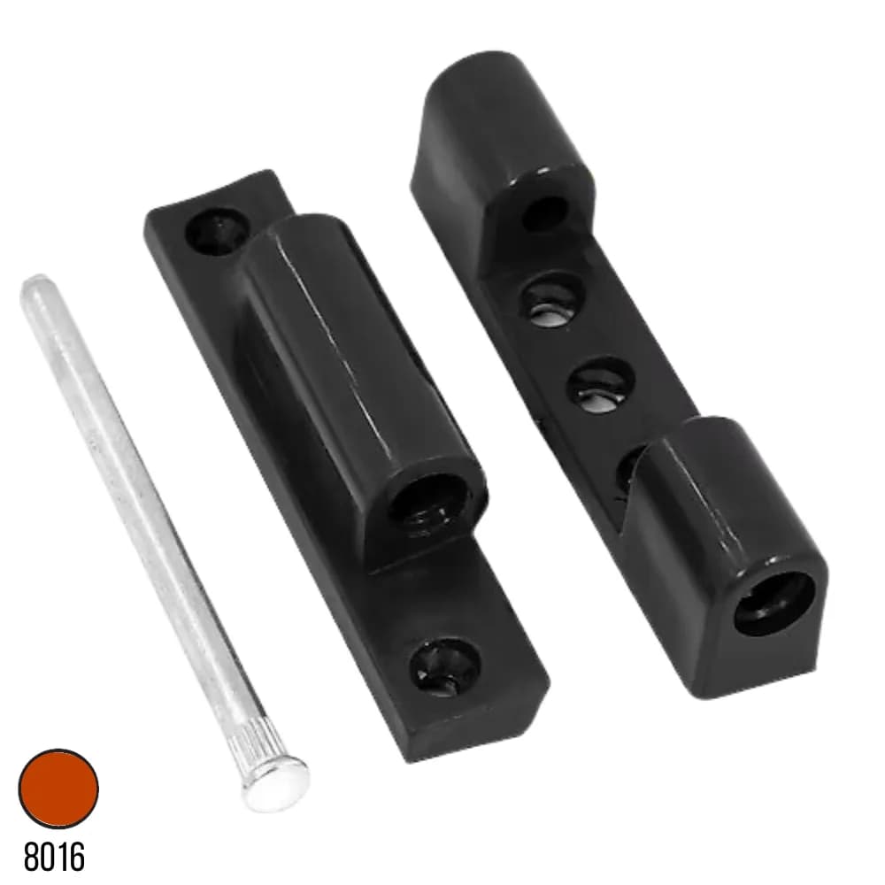 Uğur Kalıp 90 mm Plastik Pencere Menteşesi Maun