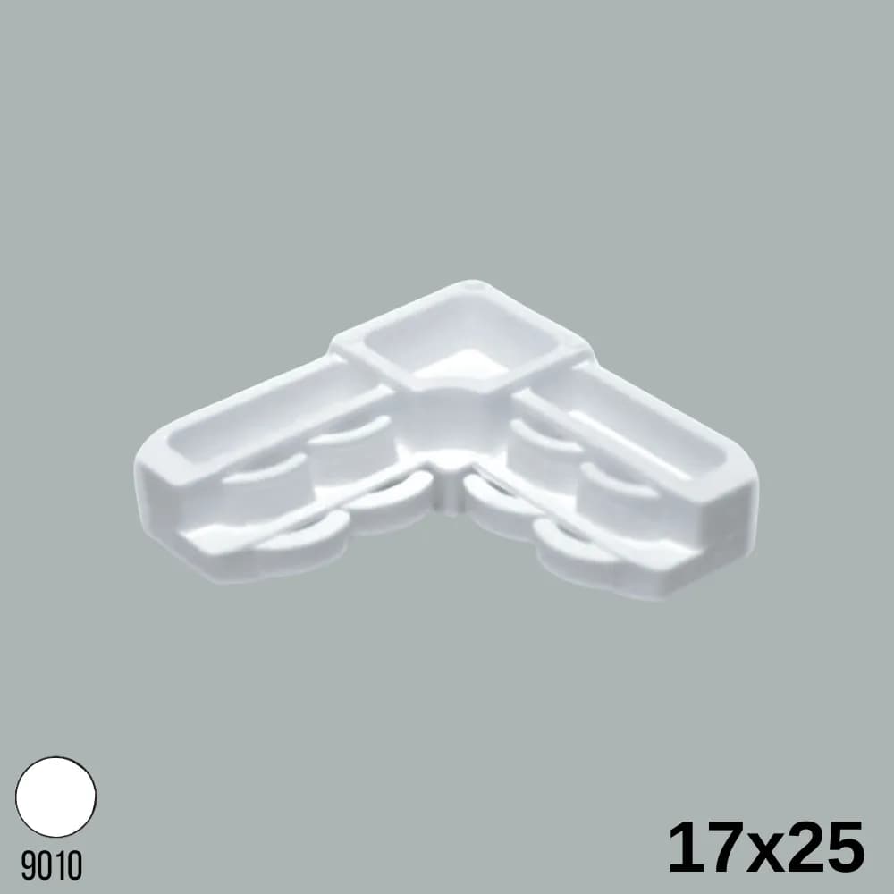 Sineklik Köşe Takozu 17*25 Beyaz 100 Ad.